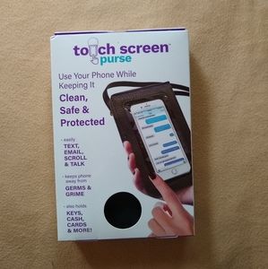 Touch screen purse